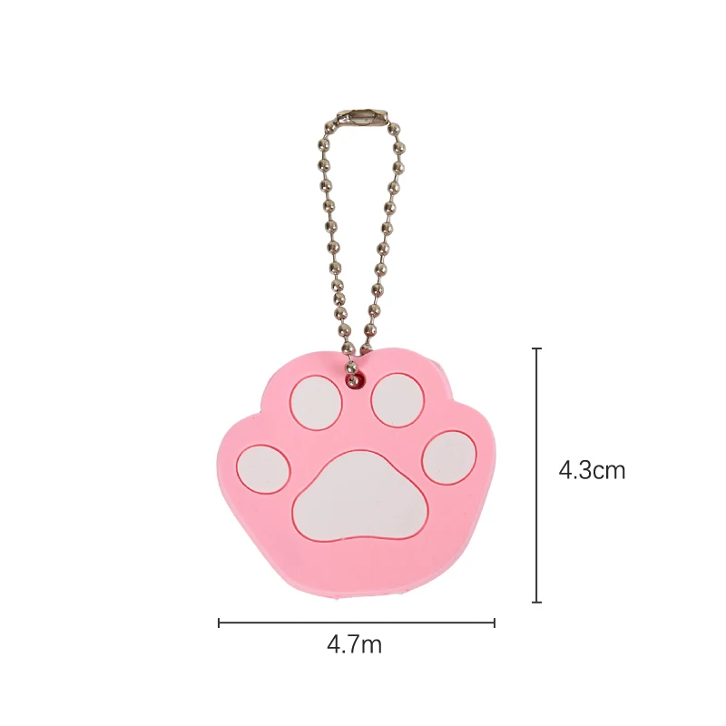 Color Flower Cartoon Key Cover Cap Silicone Key Accessories Cute Key Holder Fashion Key Chain For Girl Women Trinket Gift - Image 6